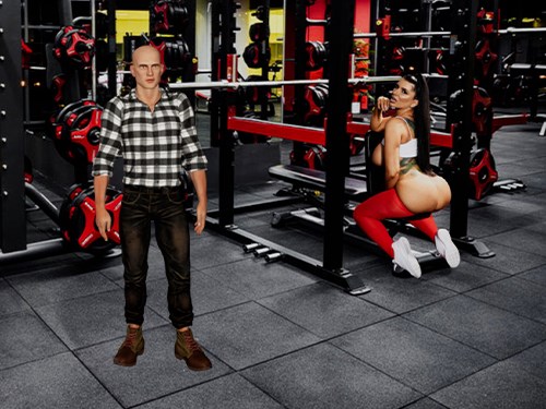 screenshot from Eroman Sexy Walk game