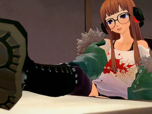 screenshot from Persona 5 Euphoria game